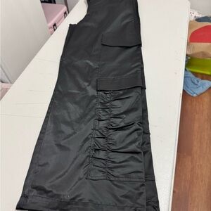 Zara Black Drawstring Waist Pants